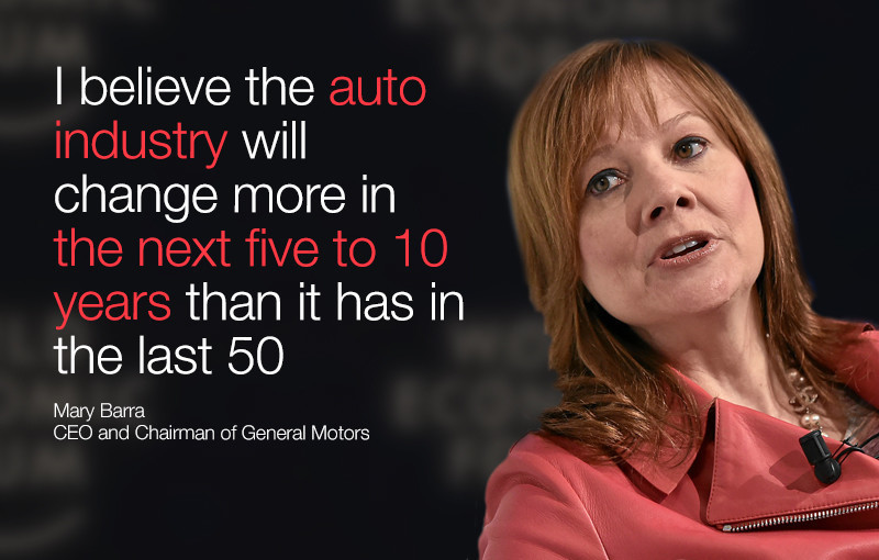 Mary Barra CEO and Chairman of General Motors