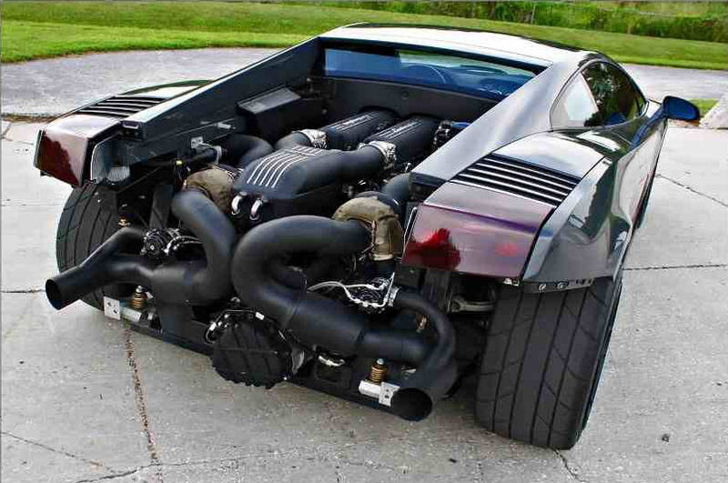 Twin turbo Lamborghini Gallardo