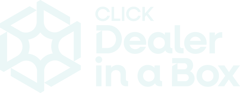 click dealer in a box logo