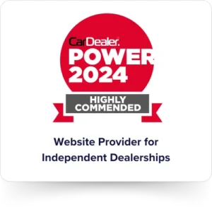 click dealer highly commended at car dealer power awards 2024
