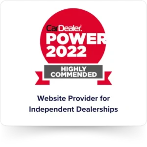 click dealer highly commended at car dealer power awards 2022
