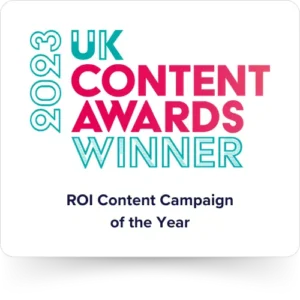 click dealer winner at uk content awards 2024