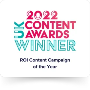 click dealer winner at uk content awards 2022