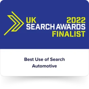 click dealer finalist at uk search awards 2022