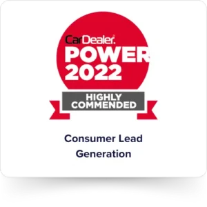 click dealer highly commended at car dealer power awards 2022