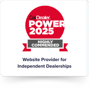 click dealer highly commended at car dealer power awards 2025